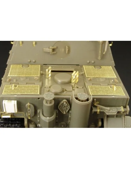 STURMTIGER-TIGER late GRILLS for AFV kit, 1/48 - Hauler HLX48289