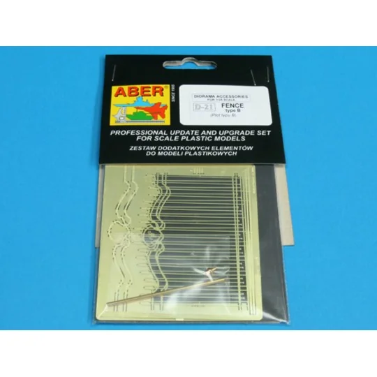 Fence type B, 1/35 - Aber Models 35D-21 Fence type B, 1/35 - Aber Models 35D-21