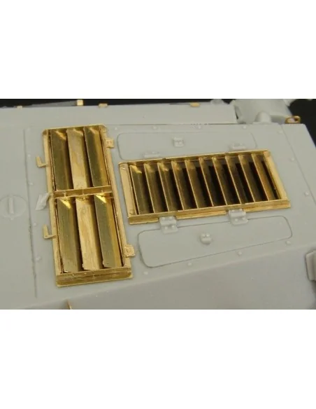 Sd Kfz 234-2 Puma engine grills, 1/48 - Hauler HLX48310