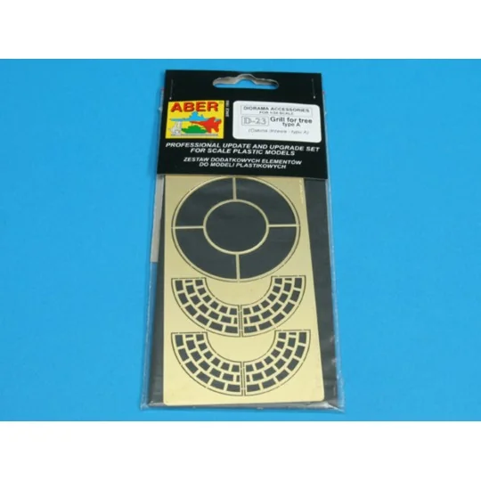 Grill for tree type A - Aber Models 35D-23