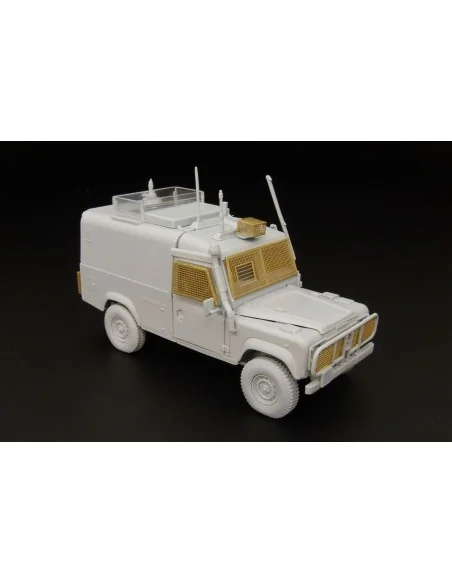 Land Rover Snatch grills-mesh, 1/48 - Hauler HLX48335