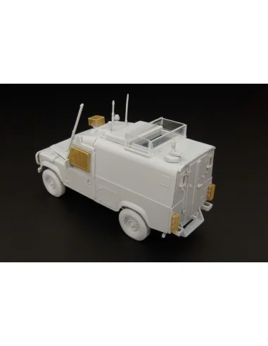 Land Rover Snatch grills-mesh, 1/48 - Hauler HLX48335