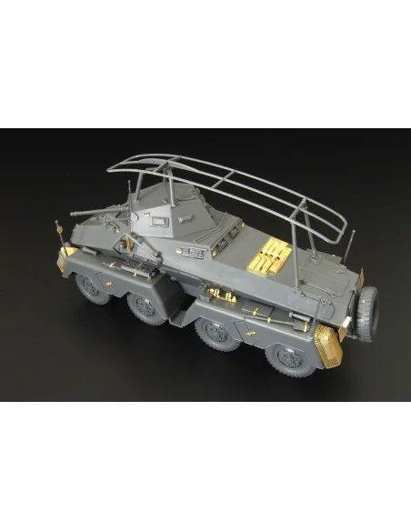 Sd Kfz 232 Ger Armored Car-basic (Tamiya), 1/48 - Hauler HLX48336