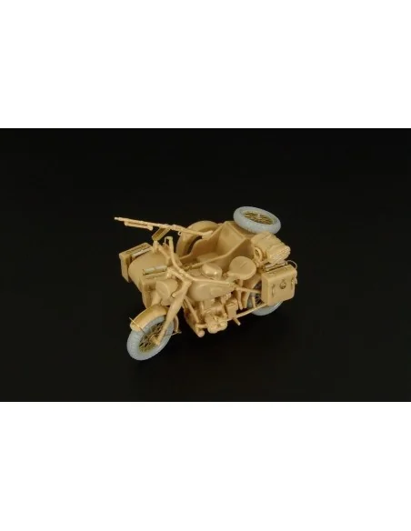 German Motorcycle&sidecar (Tamiya), 1/48 - Hauler HLX48358