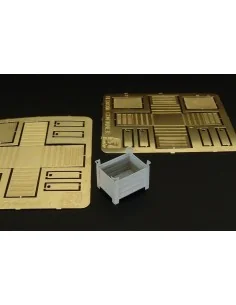 Steel containers (2pcs), 1/48 - Hauler HLX48360