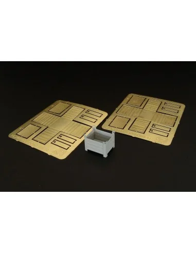 [NO_DESC] Steel containers (2pcs), 1/48 - Hauler HLX48360