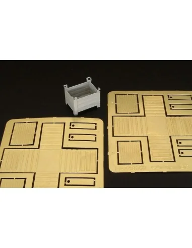 Steel containers (2pcs), 1/48 - Hauler HLX48360