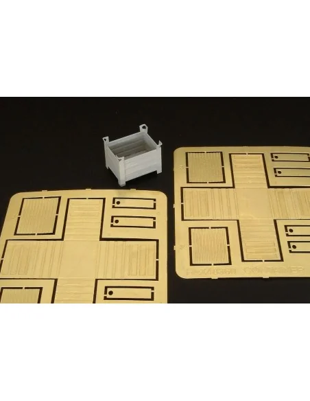 Steel containers (2pcs), 1/48 - Hauler HLX48360