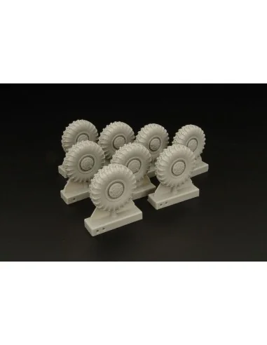 BTR-60 Wheels (Mikromir), 1/48 - Hauler HLX48377