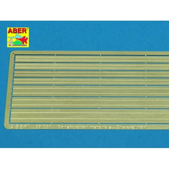 Constructions materials - Channel iron, 1/35 - Aber Models 35D-31 Constructions materials - Channel iron, 1/35 - Aber Models 35D-31