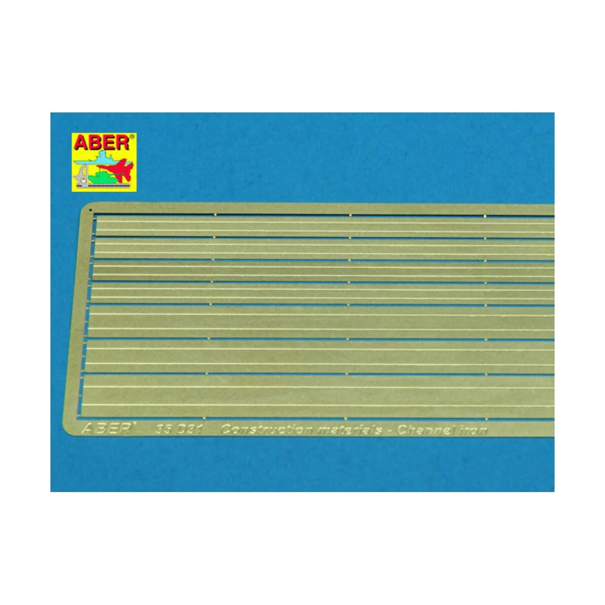 Constructions materials - Channel iron, 1/35 - Aber Models 35D-31 Constructions materials - Channel iron, 1/35 - Aber Models 35D-31