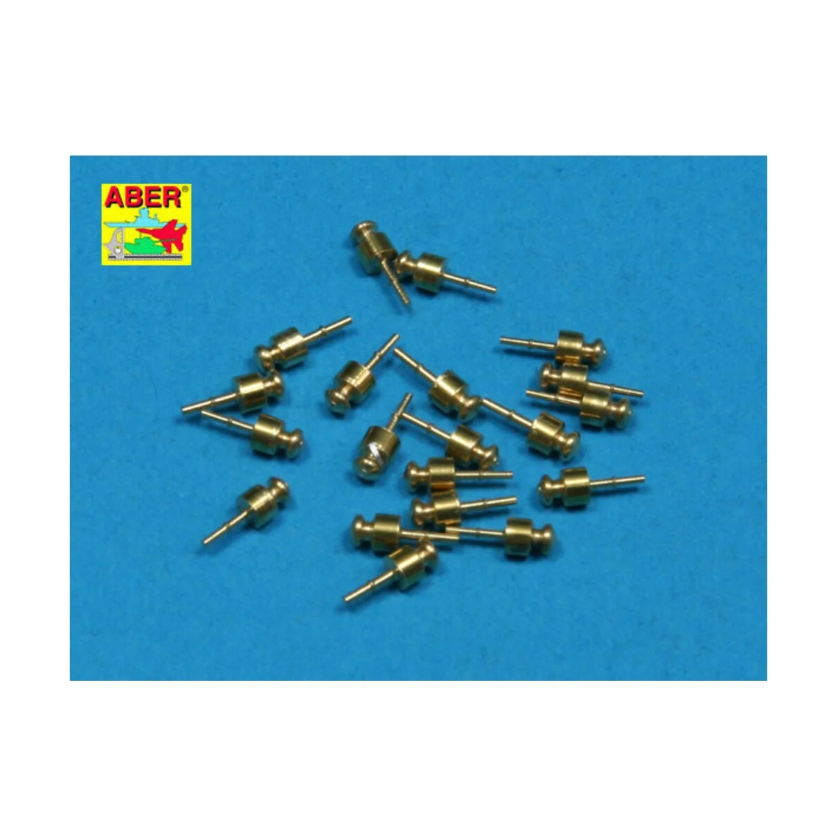 Set with 20 short foot insulators, 1/35 - Aber Models 35D-32