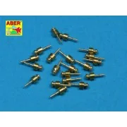 Set with 20 short foot insulators - Aber Models 35D-32
