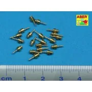 Set with 20 short foot insulators, 1/35 - Aber Models 35D-32