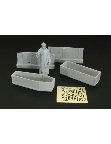 Priest w-coffins, 1/48 - Hauler HLF48006