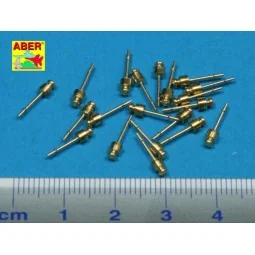 Set with 20 medim foot insulators, 1/35 - Aber Models 35D-33