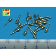 Set with 20 medim foot insulators, 1/35 - Aber Models 35D-33 Set with 20 medim foot insulators, 1/35 - Aber Models 35D-33