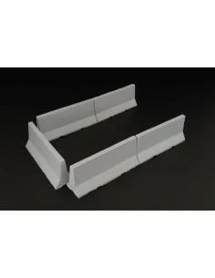 [NO_DESC] Modern concrete road barriers, 1/48 - Hauler HLF48009