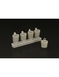 Wooden Tubs, 1/48 - Hauler HLF48018 2