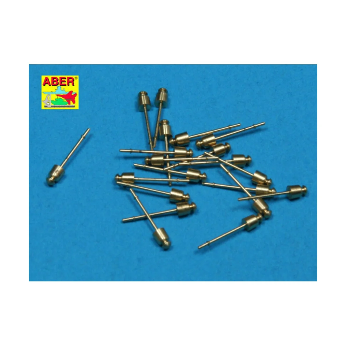 Set with 20 long foot insulators, 1/35 - Aber Models 35D-34