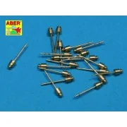 Set with 20 long foot insulators, 1/35 - Aber Models 35D-34