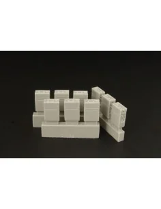 2cm FLAK ammo boxes, 1/35 - Hauler HLC35003