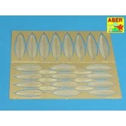 Palm leaves-set 2, 1/35 - Aber Models 35D-38