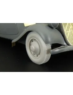 [NO_DESC] Citroen 11CV wheels, 1/35 - Hauler HLU35020