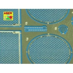 Grilles for Panther, Ausf. A/D - Aber Models 35G01