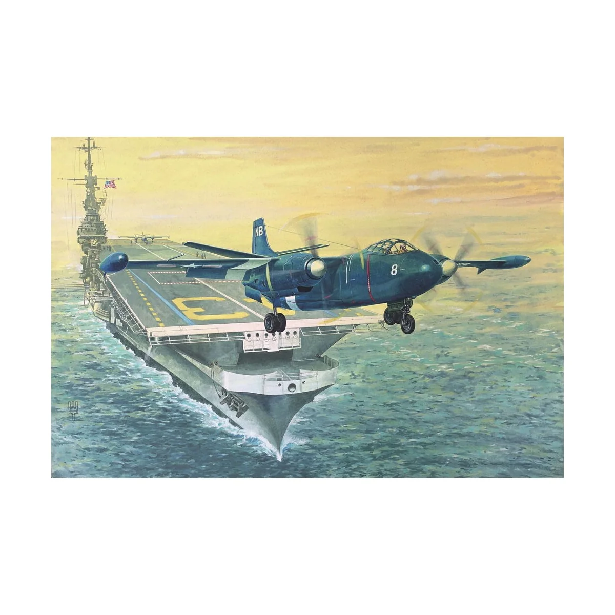 North American AJ-1 Savage, 1/72 - Roden 063