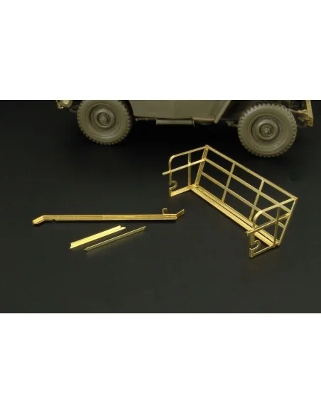 Jeep basket nad wire cuter, 1/35 - Hauler HLU35037