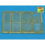 Grilles for Panther, Ausf. A/D - Aber Models 35G01
