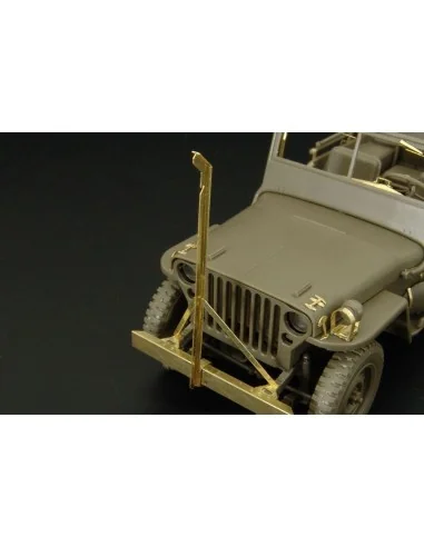 Jeep basket nad wire cuter, 1/35 - Hauler HLU35037