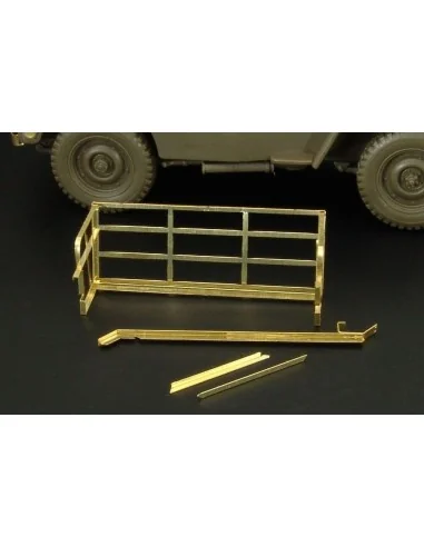 Jeep basket nad wire cuter, 1/35 - Hauler HLU35037