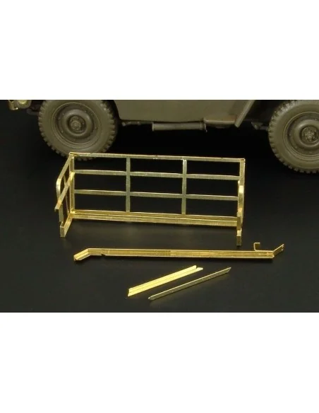 Jeep basket nad wire cuter, 1/35 - Hauler HLU35037