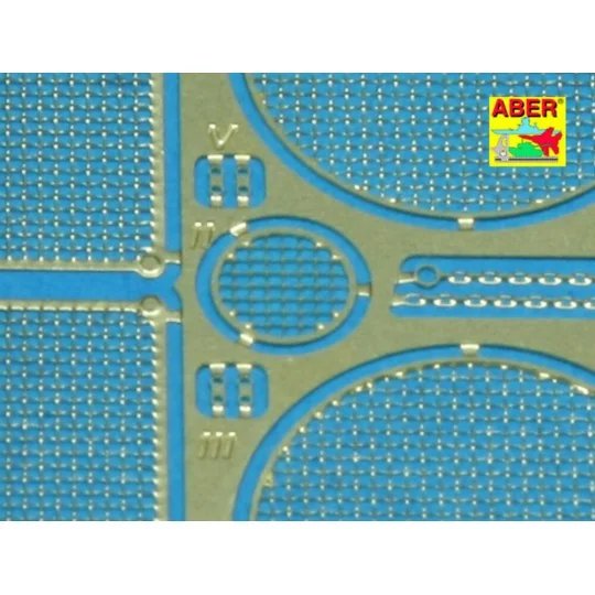 Grilles for Panther, Ausf. G/F - Aber Models 35G02