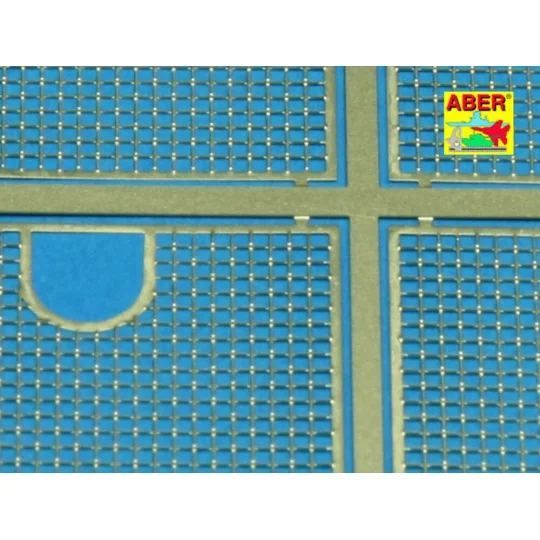 Grilles for Tiger I, 1/35 - Aber Models 35G03 Grilles for Tiger I, 1/35 - Aber Models 35G03