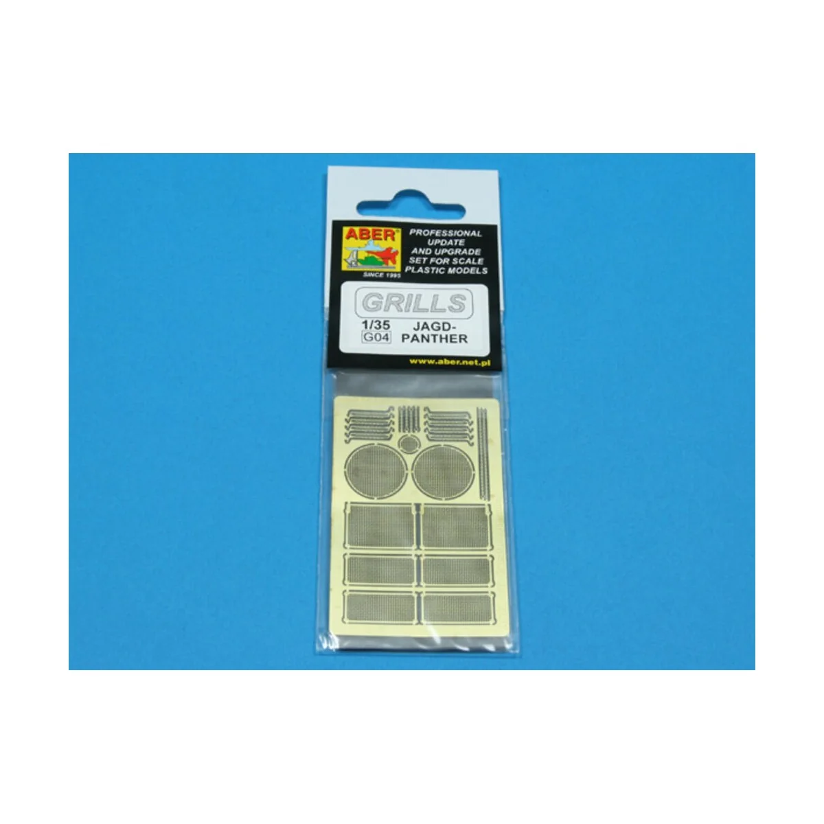 Grilles for Jagdpanther, 1/35 - Aber Models 35G04 Grilles for Jagdpanther, 1/35 - Aber Models 35G04