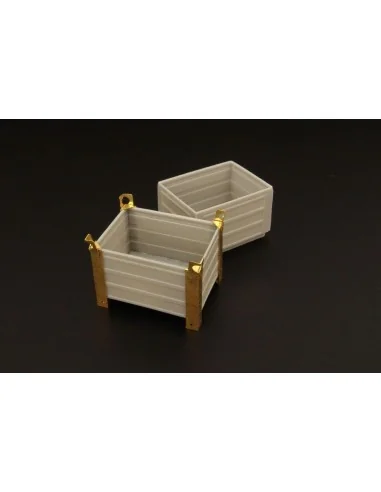 Steel containers (2pcs), 1/35 - Hauler HLU35076