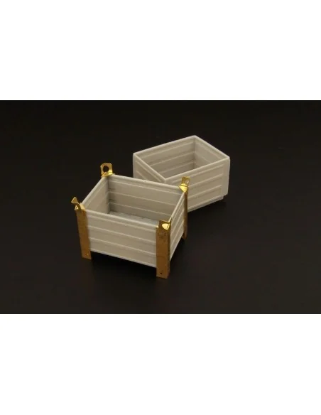 Steel containers (2pcs), 1/35 - Hauler HLU35076