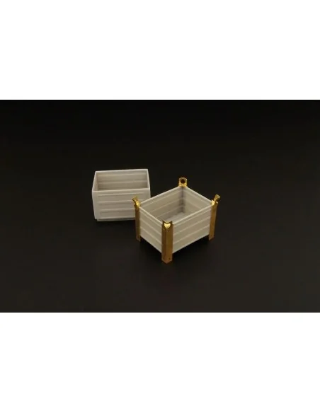 Steel containers (2pcs), 1/35 - Hauler HLU35076