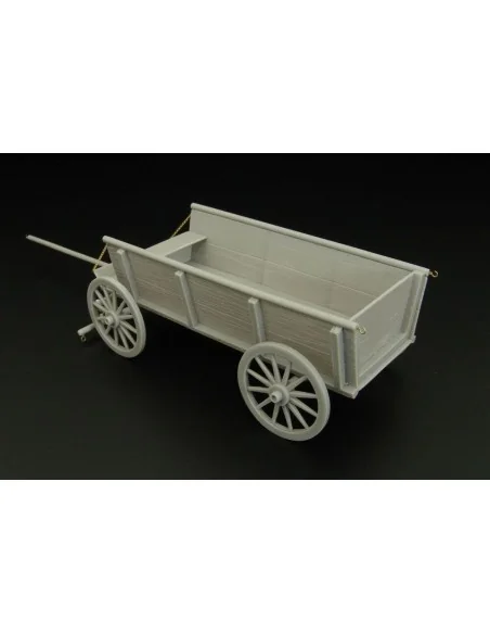 Farm horse drawn wagon, 1/35 - Hauler HLU35078