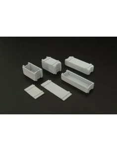 U S ammo boxes 75 mm, 1/35 - Hauler HLU35082