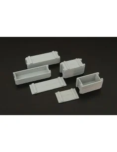 U S ammo boxes 75 mm, 1/35 - Hauler HLU35082 2