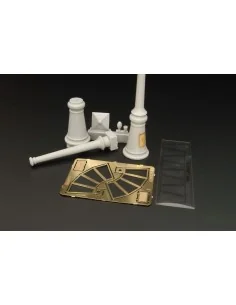 Street lamps (two pcs ), 1/35 - Hauler HLU35087 2