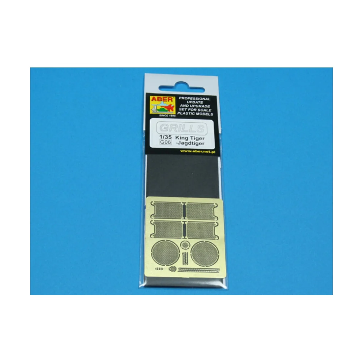 Grilles for King Tiger / Jagdtiger, 1/35 - Aber Models 35G06 Grilles for King Tiger / Jagdtiger, 1/35 - Aber Models 35G06