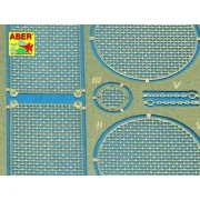 Grilles for King Tiger / Jagdtiger - Aber Models 35G06