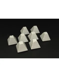 Dragon’s Teeth tank traps, 1/35 - Hauler HLU35096 2