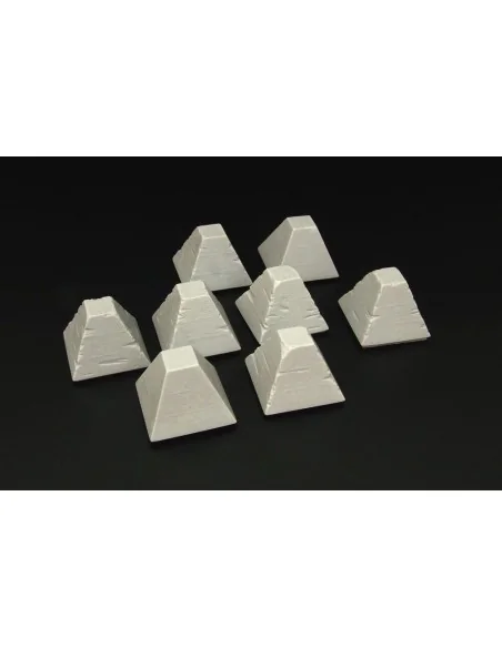 Dragon’s Teeth tank traps, 1/35 - Hauler HLU35096