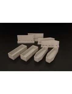 Coffins (4pcs), 1/35 - Hauler HLU35103 2
